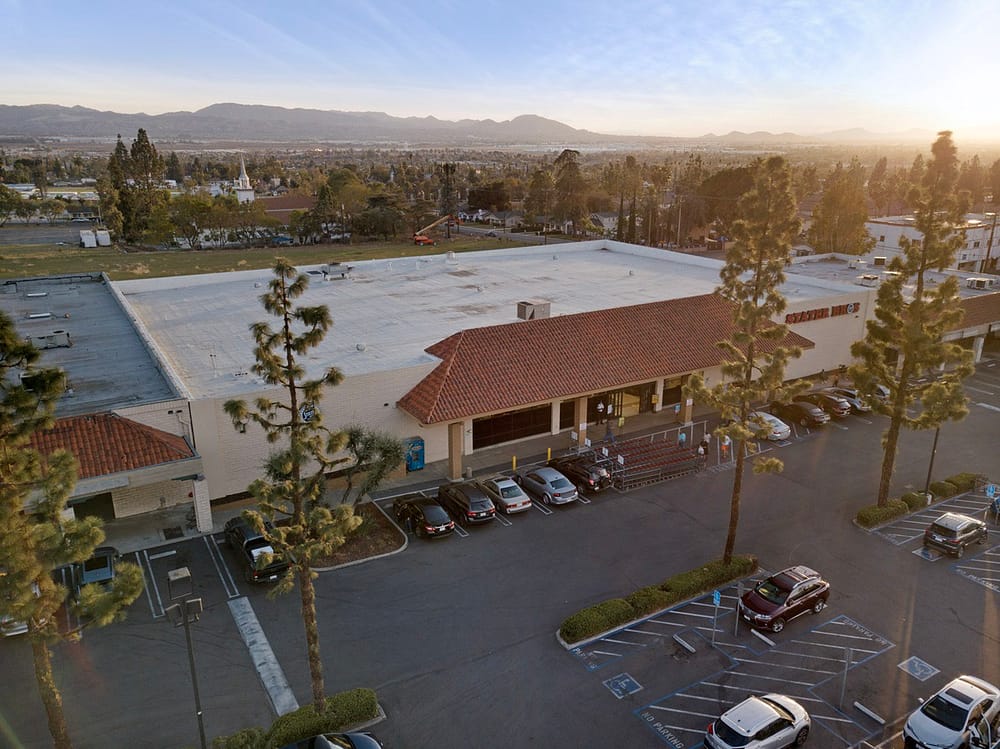 commercial real estate drone photography