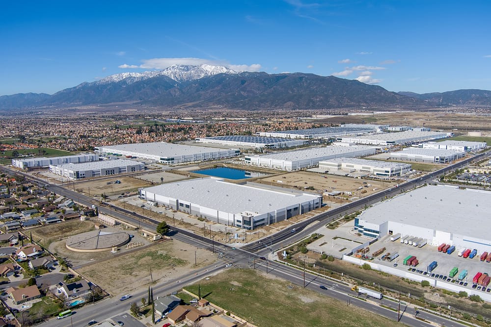 drone progress photography captures industrial real estate media
