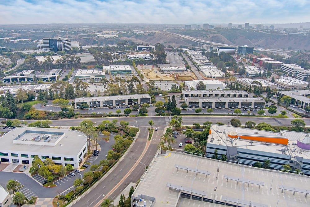 drone images for commercial real estate