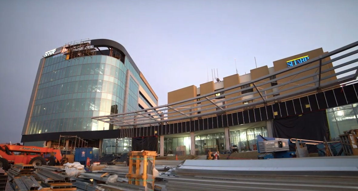 sharp training video for hospital in chula vista