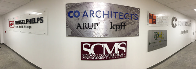 Contractor's Wall at Kaiser San Diego